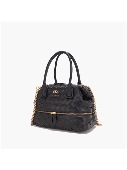 BORSA A MANO ESSENTIAL BLACK LA CARRIE | 142M-WC-335-SYNX